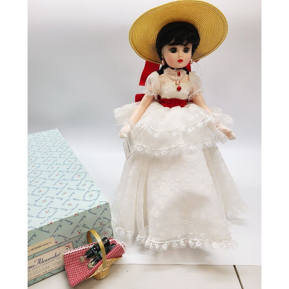 Madame Alexander 16" Nostalgia Coca-Cola Doll Box Outfit Dark Hair